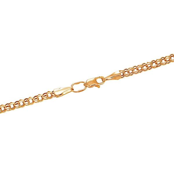 Collierkette, 14K, Gelbgold, Garibaldi-