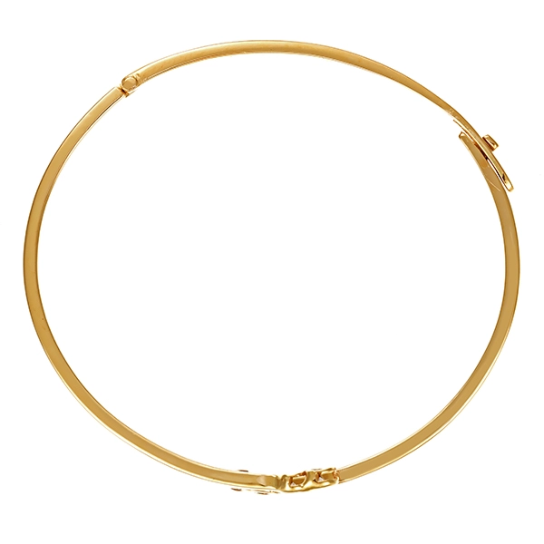 Armreif, 14K, Gelbgold, Brillanten