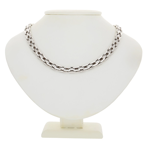 Collier, 18K, Gelb-/Weißgold