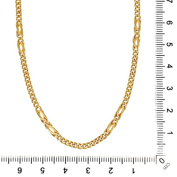 Kette, 14K, Gelbgold