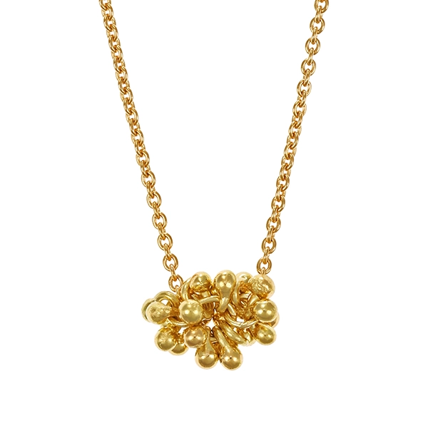 Collier, 18K, Gelbgold, Anker-