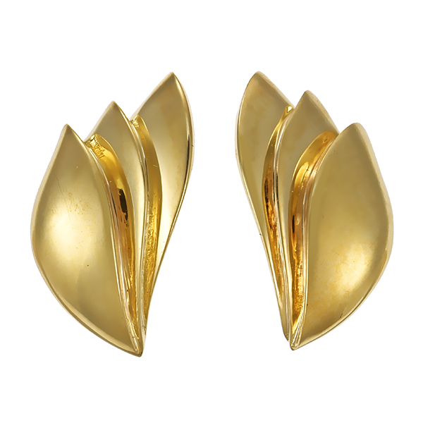 Ohrstecker, 14K, Gelbgold