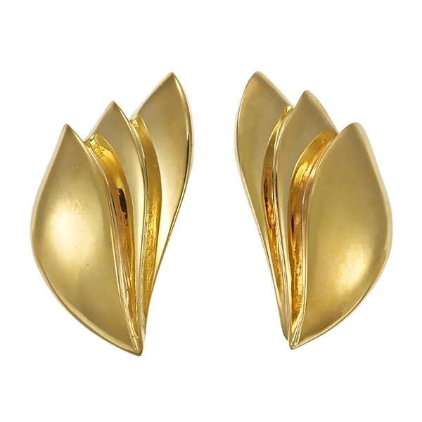 Ohrstecker, 14K, Gelbgold