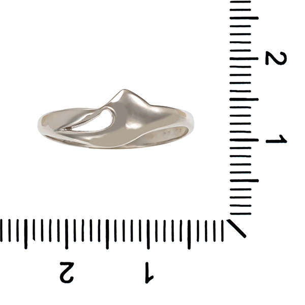 Ring, 14K, Weißgold