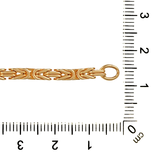 Armband, 14K, Gelbgold, Königs-