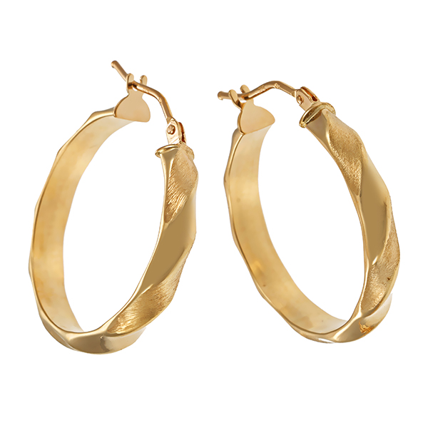 Creolen, 9K, Gelbgold