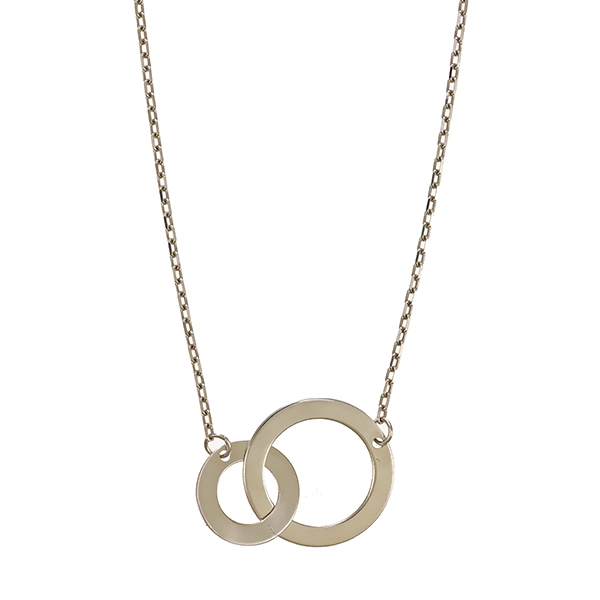Collier, 14K, Weißgold