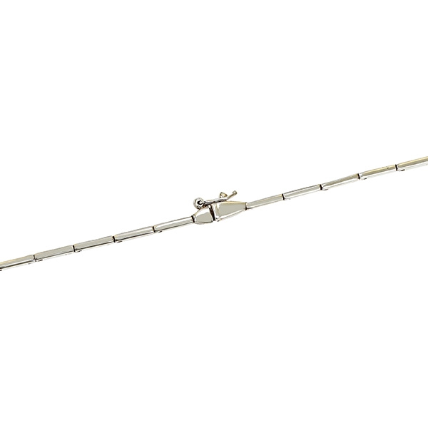 Collier, 18K, Weißgold, Brillanten 0,32 ct