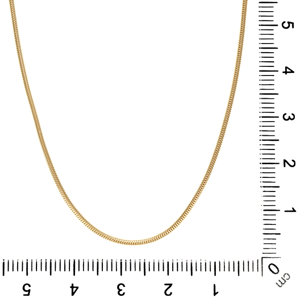 Collierkette, 18K, Gelbgold, Schlange