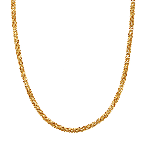 Collierkette, 14 K, Gelbgold