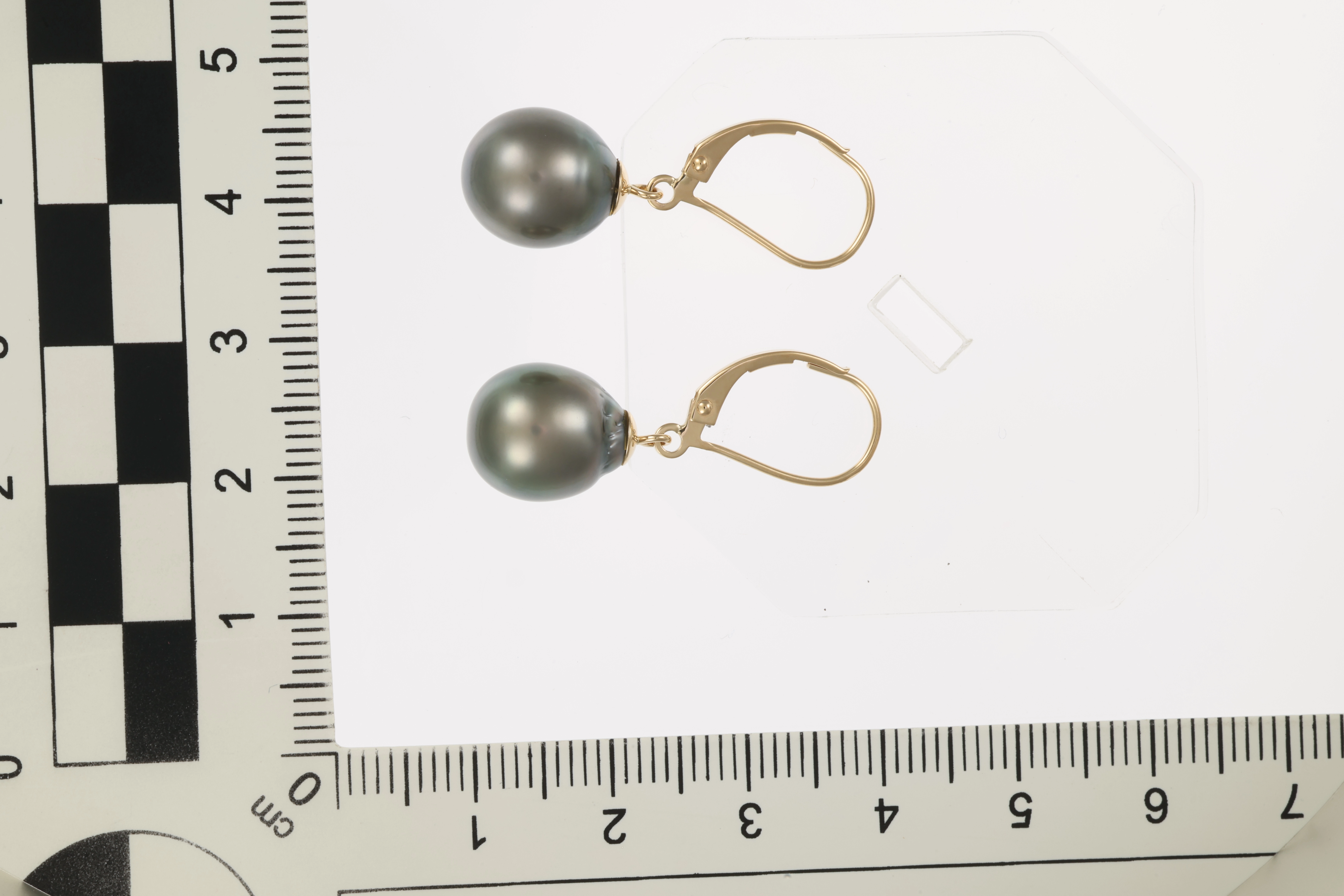 Ohrhänger, 14K, Gelbgold, Perlen