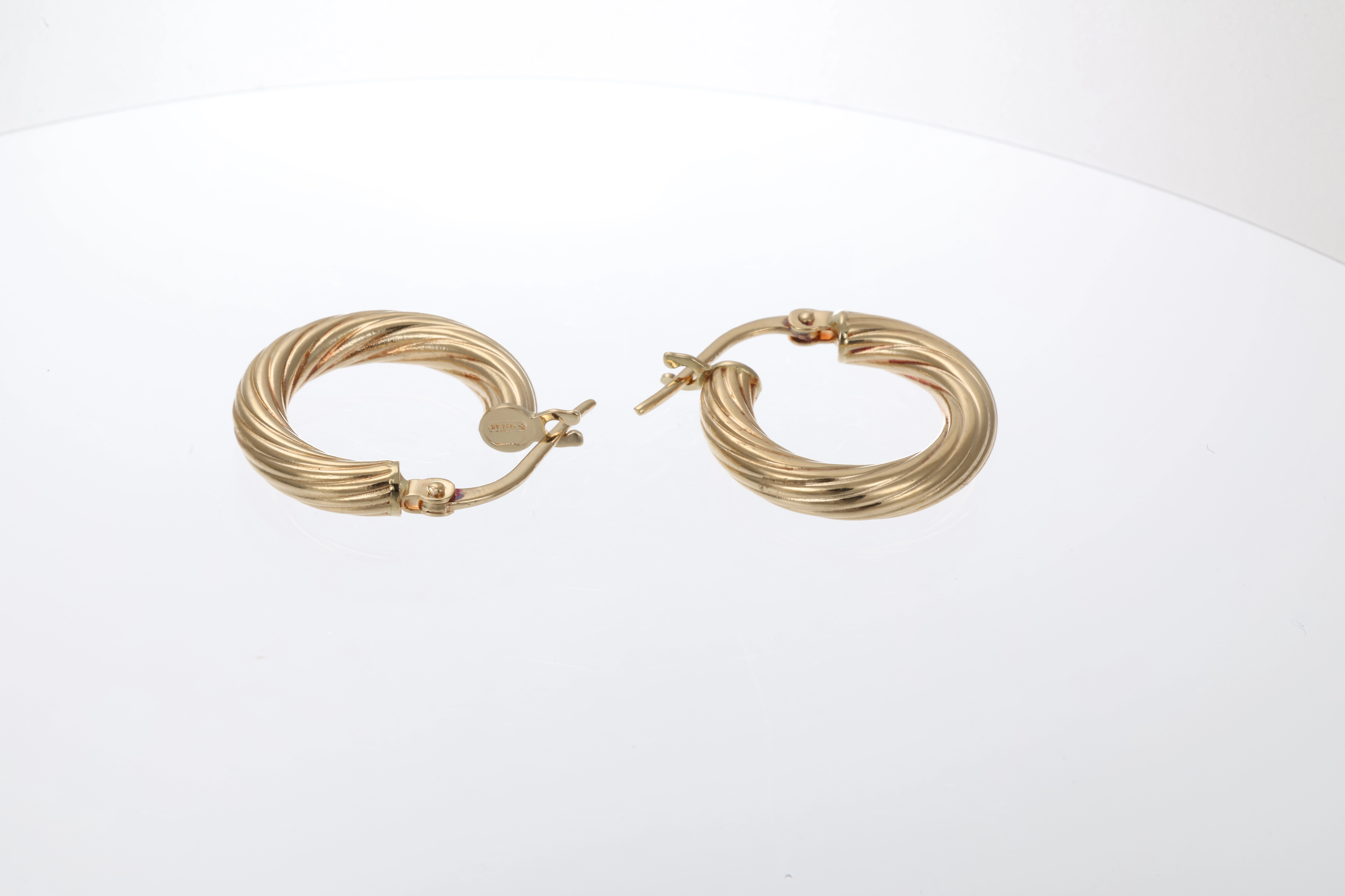 Creolen, 18K, Gelbgold