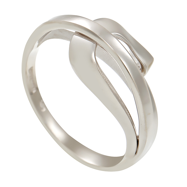 Ring, 14K, Weißgold