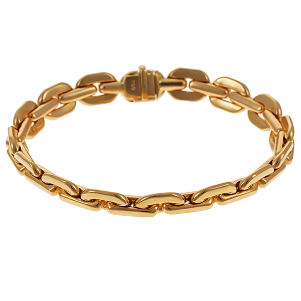 Armband, 18K, Gelbgold, Anker-