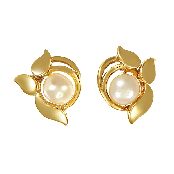 Ohrstecker, 14K, Gelbgold, Perlen