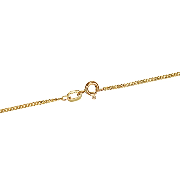 Collier, 14K, Gelbgold, Amethyst, Turmalin, Brillant