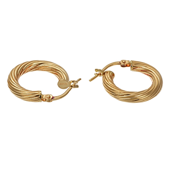 Creolen, 18K, Gelbgold