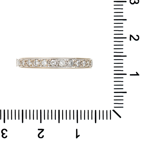 Diamantring, 18K, Weißgold, Brillanten 0,30 ct