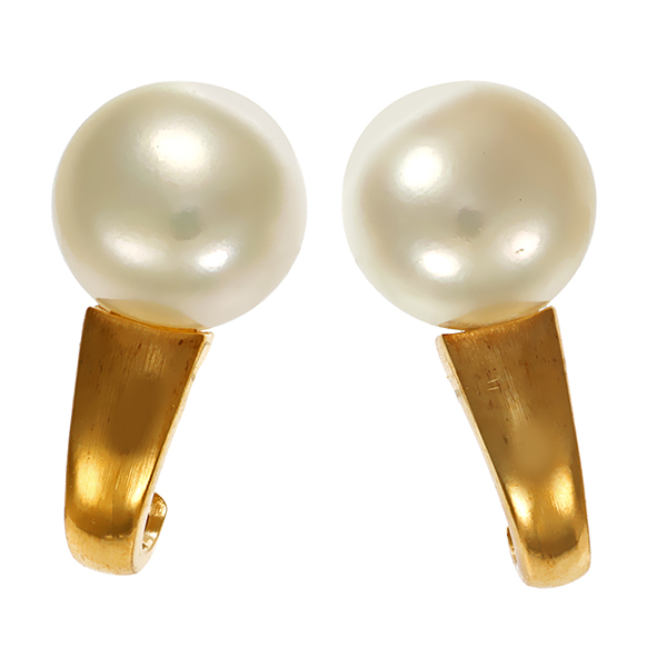 Ohrstecker, 14K, Gelbgold, Perlen