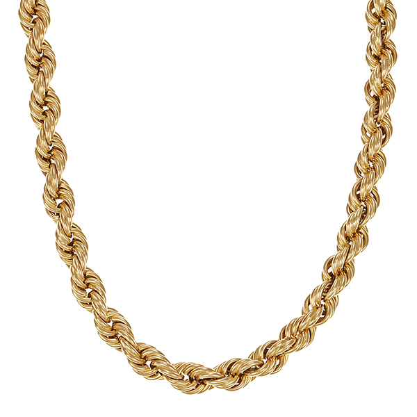 Kette, 8K, Gelbgold, Kordel