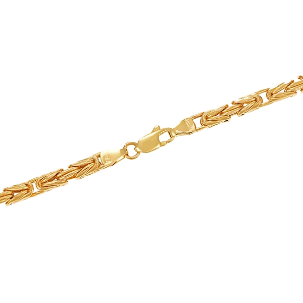Königskette, 18K, Gelbgold