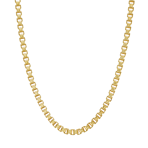 Collierkette, 14K, Gelbgold, Venezianer