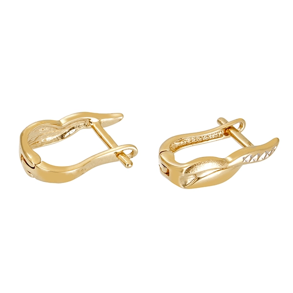 Ohrhänger, 14K, Gelb-/Weißgold