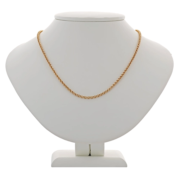 Collierkette, 14K, Gelbgold, Erbs-