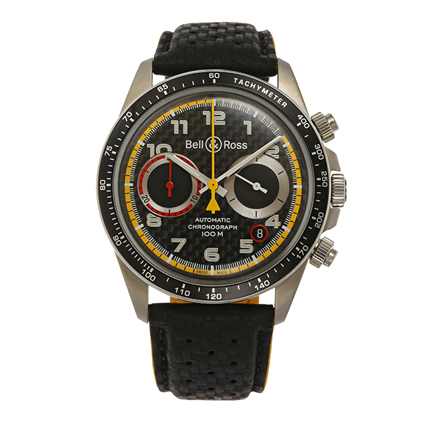Herrenuhr, Bell & Ross 'BR V2' Chrono-Automatik