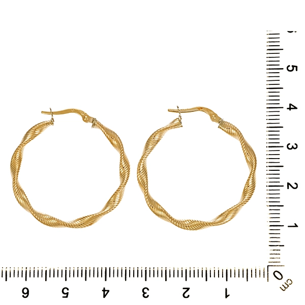 Creolen, 9K, Gelbgold