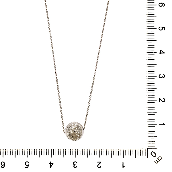 Collier, 14K, Weißgold