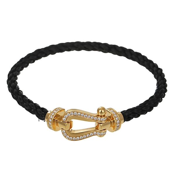 Armband, 18K, Gelbgold, Brillanten