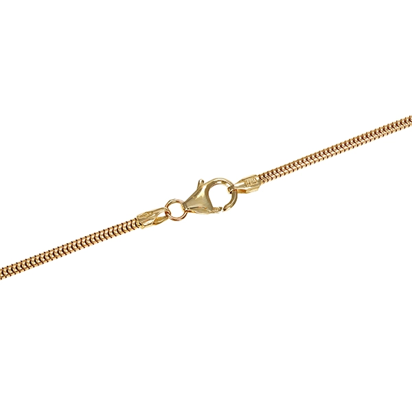 Collierkette, 8K, Gelbgold, Schlange