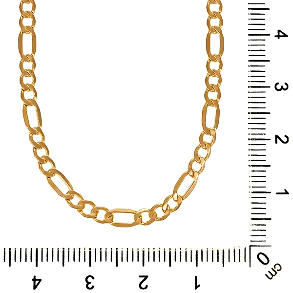 Collierkette, 14K, Gelbgold, Figaro