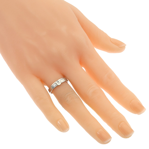 Diamantring, 14K, Weißgold, Brillanten