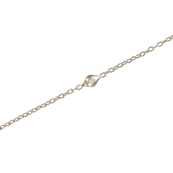 Armband, 18K, Weißgold, Brillanten
