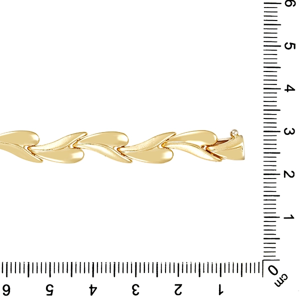 Armband, 14K, Gelbgold