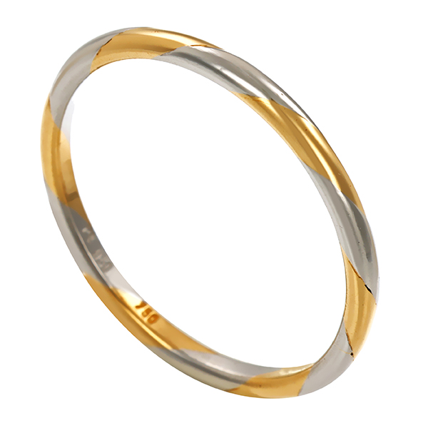 Ring, Platin 950/Gelbgold