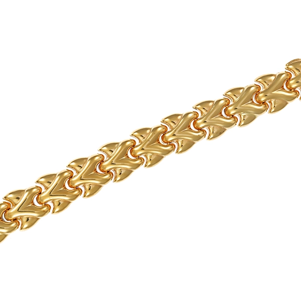 Armband, 14K, Gelb-/Weißgold