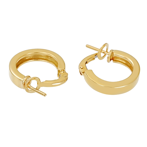 Clip-Stecker, 18K, Gelbgold