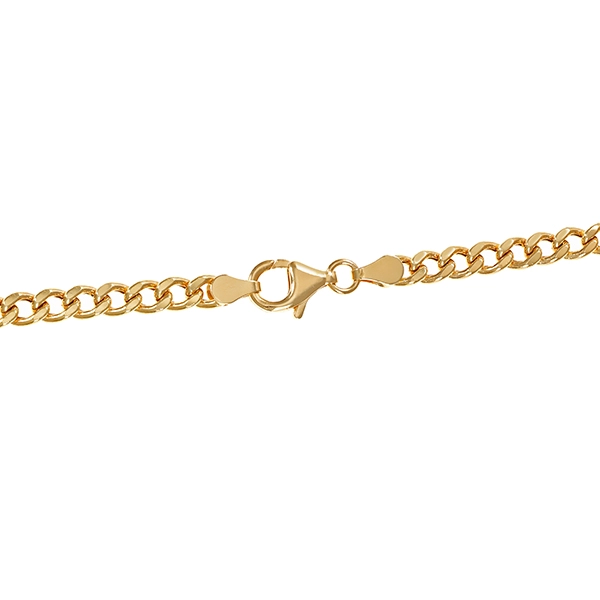 Collier, 18K, Gelbgold, Smaragde Cabochon, Panzer, L44cm