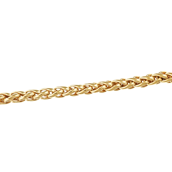 Armband, 8K, Gelbgold, Himbeer-