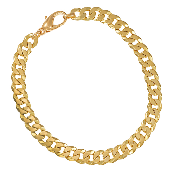 Armband, 14K, Gelbgold, Panzer-