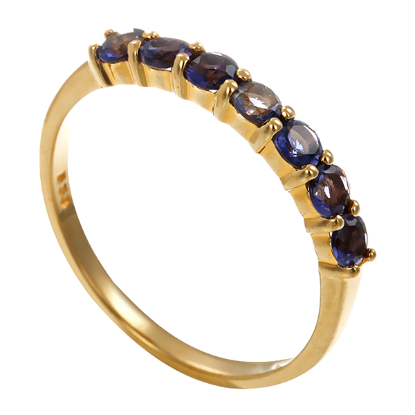 Ring, 8K, Gelbgold, Tansanit