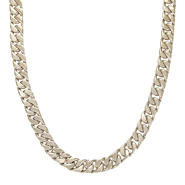 Kette, 925, Silber, Panzer-
