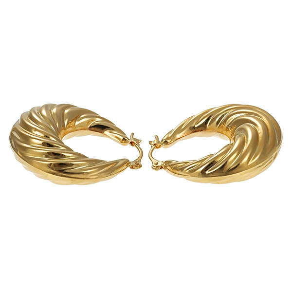 Creolen, 14K, Gelbgold