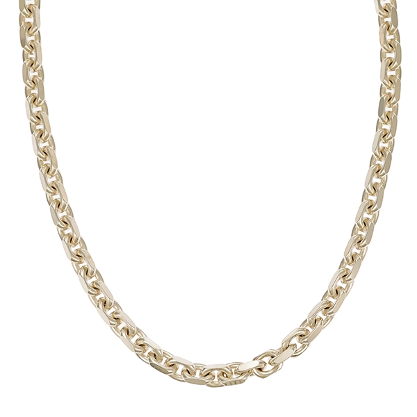 Kette, 925, Silber, Anker-