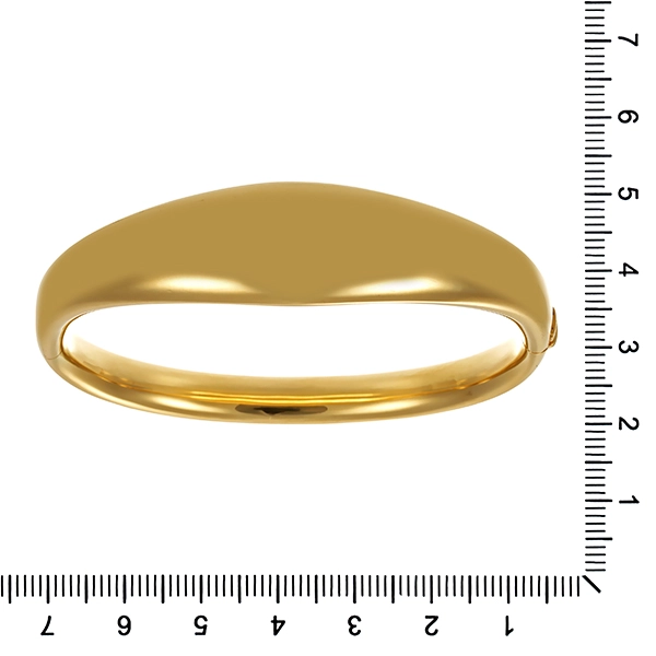 Armreif, 18K, Gelbgold