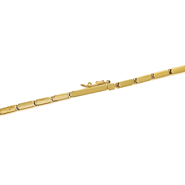 Collier, 14K, Gelbgold, Perle