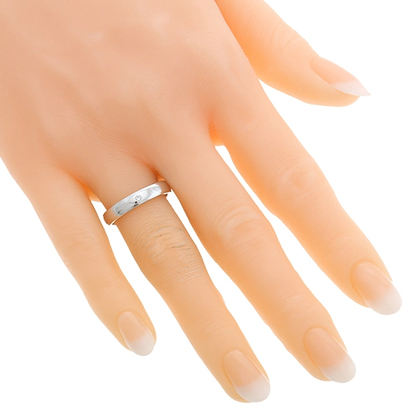 Diamantring, 14K, Weißgold, Brillant